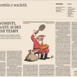 Economisti tornate ai bei vecchi tempi